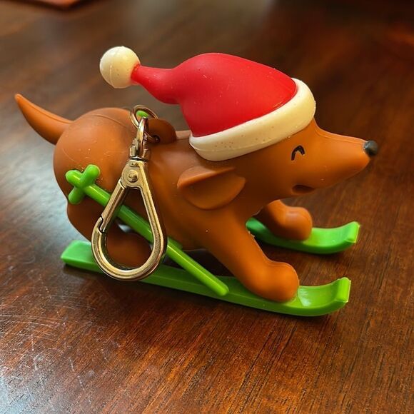 Bath & Body Works Pocketbac Holder Christmas Dog - Picture 3 of 4